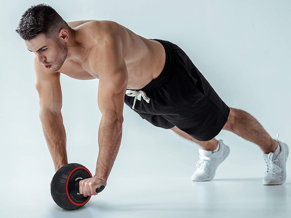 Ab  Roller and Knee Pad