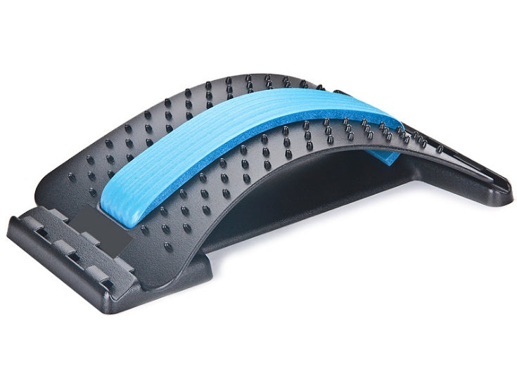 Lumbar Tractor Therapy device with magnetic massage points and blue support strip for back pain relief and spinal decompression.