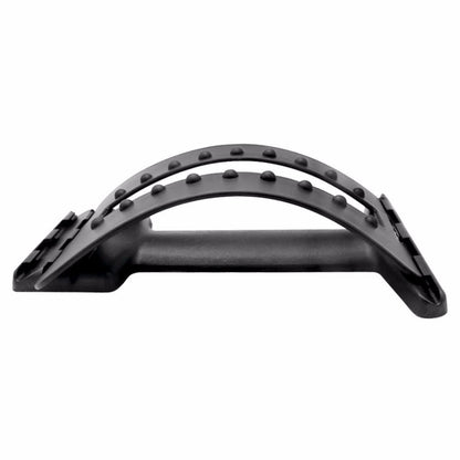 Lumbar Tractor Therapy back stretcher with 10 magnetic points and 96 plastic pins for spinal decompression and back pain relief support.