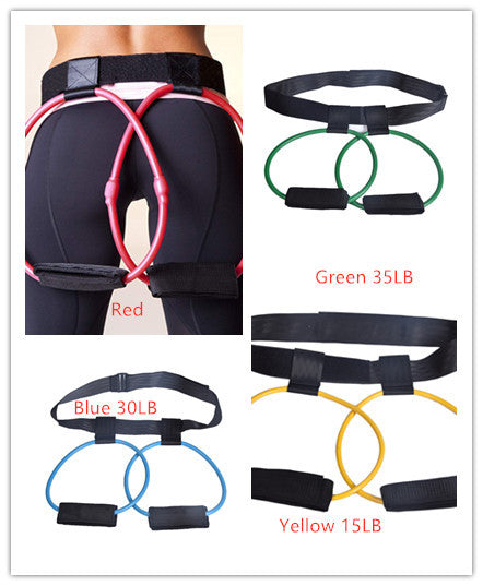 Bands Adjustable Waist Belt Pedal Exerciser ®