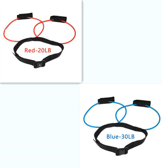 Bands Adjustable Waist Belt Pedal Exerciser ®