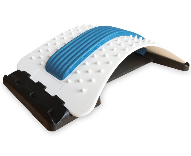 Lumbar Tractor Therapy device with 10 magnetic points and 96 plastic pins for back pain relief and spinal support. Ideal for massage and lumbar traction.