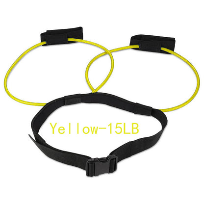 Bands Adjustable Waist Belt Pedal Exerciser ®