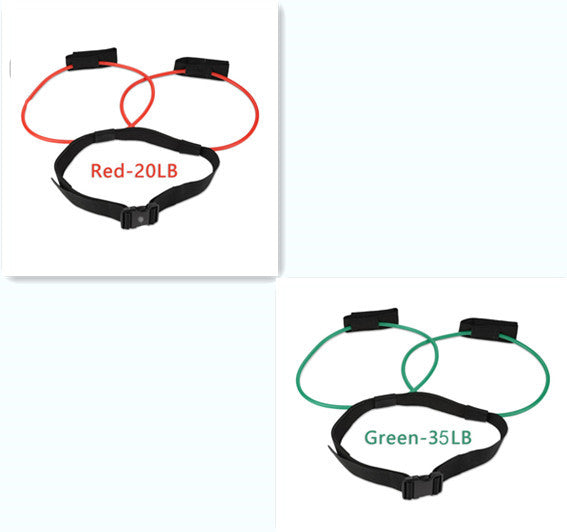 Bands Adjustable Waist Belt Pedal Exerciser ®