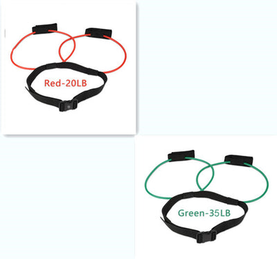 Bands Adjustable Waist Belt Pedal Exerciser ®