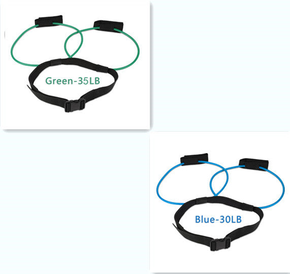 Bands Adjustable Waist Belt Pedal Exerciser ®