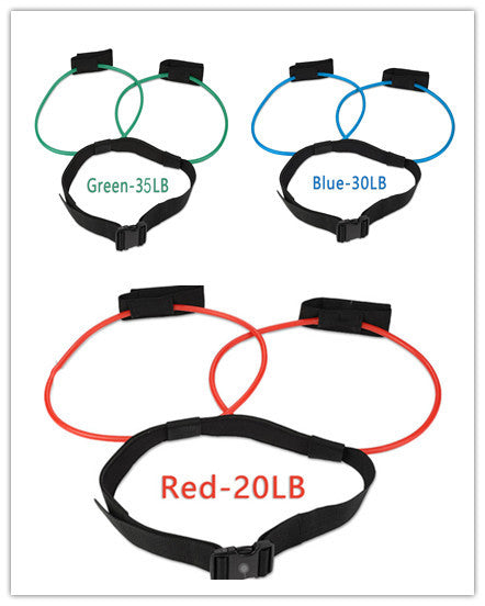 Bands Adjustable Waist Belt Pedal Exerciser ®